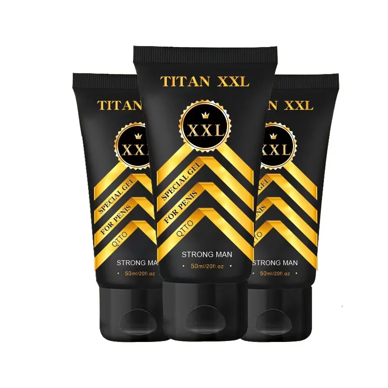 Hot Original Factory Price Strong Man Titan XXL Gel Male Enlargement Cream Health Care Massage Cream Body Products For Adult Men