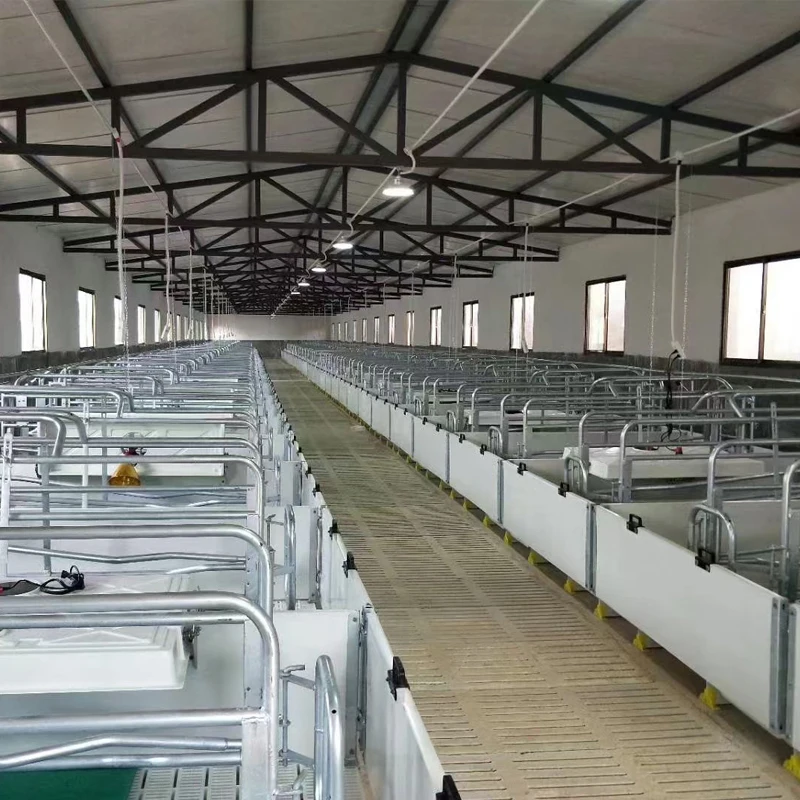 High Quality Pig Farrowing Crate Plastic and Steel Animal Cages for Farming New and Used Condition