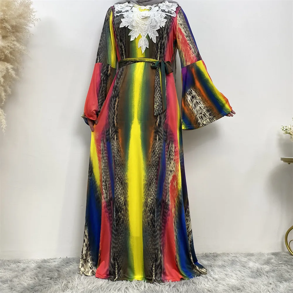 Wholesale New Arrival Remanda Muslim Women Clothing plus size women abaya Dubai Kaftan Casual dress