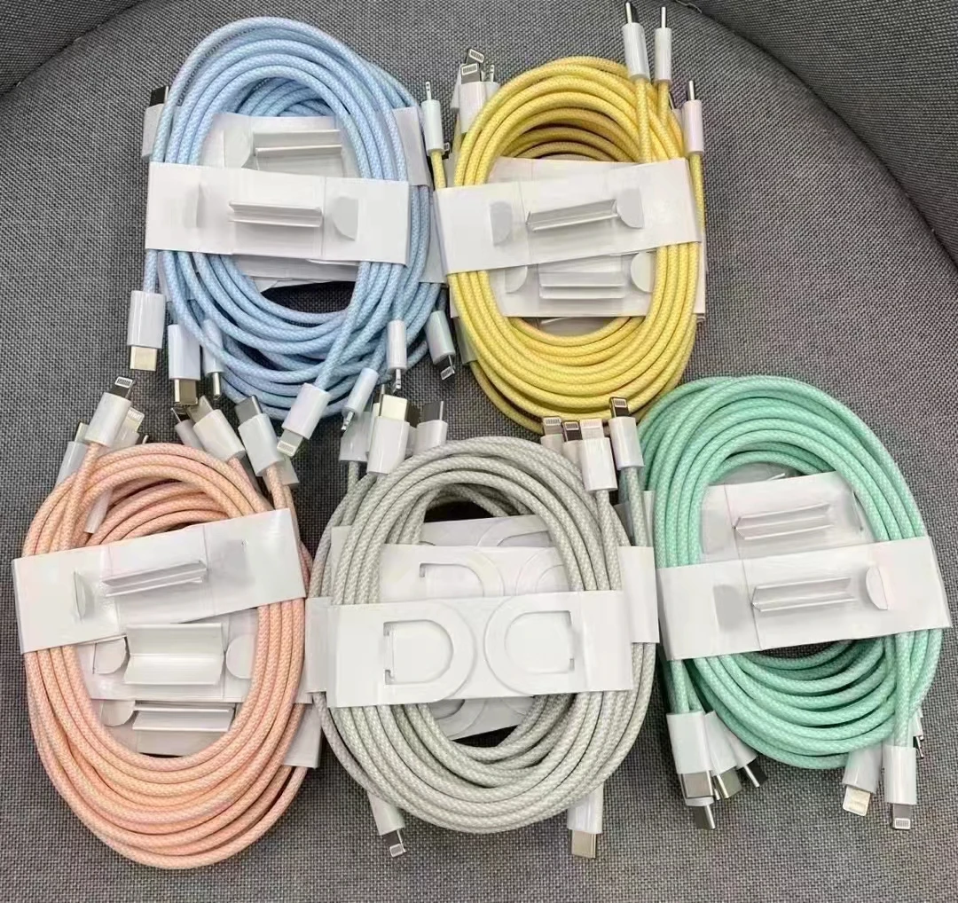 real 20W  C94 PD Usb Cable Type-C Otg Charge Type C To 8 Pin Fast Charging Usb C Cable 20w for iphone for macbook