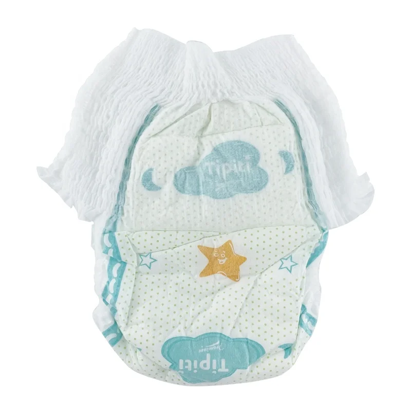 Tipiti Best Price New born Disposable Ultra Absorbent Nonwoven Fabric Baby Pants Diaper For Babies