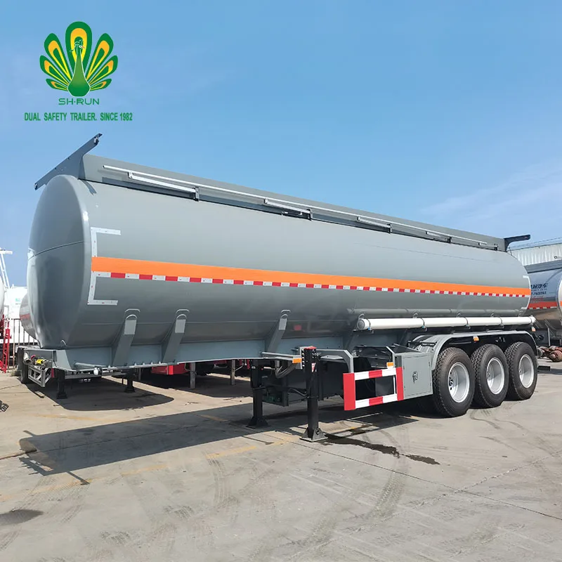 Carbon steel chemical liquid fuel tank Trailer transfer tank manufacturer of fuel tank Semi Trailer