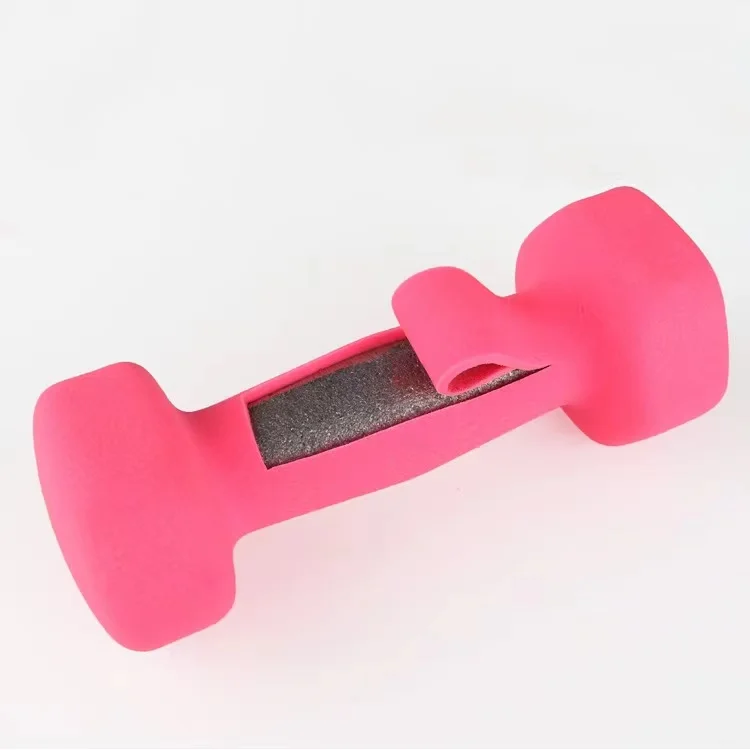 Buy cheap ones online women exercise red dumbbells for gym 2kg set
