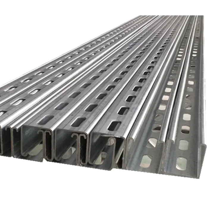 Personalized good price unistrut channel sizes manufacturer china factory price ss strut channel