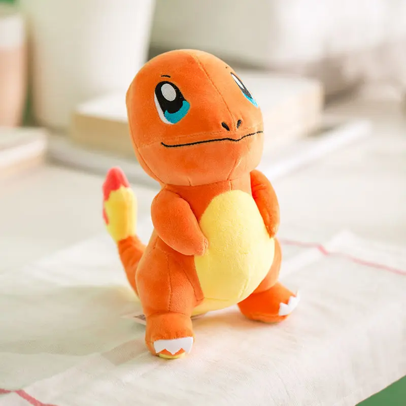 Spot wholesale cartoon anime plush toy is a fashionable and cute turtle fire dragon plush doll as a gift for boys and girls