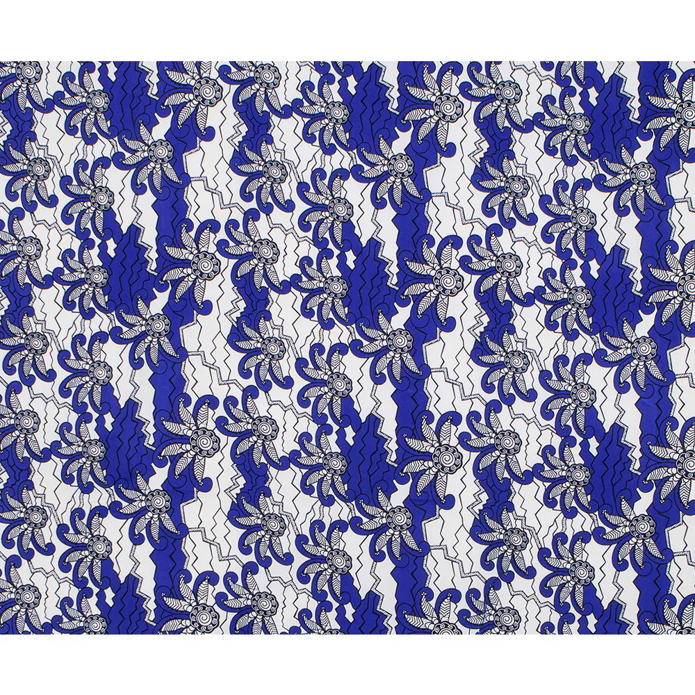 2024 New African Holland Wax Ankara Real Wax Print Fabric for Garment