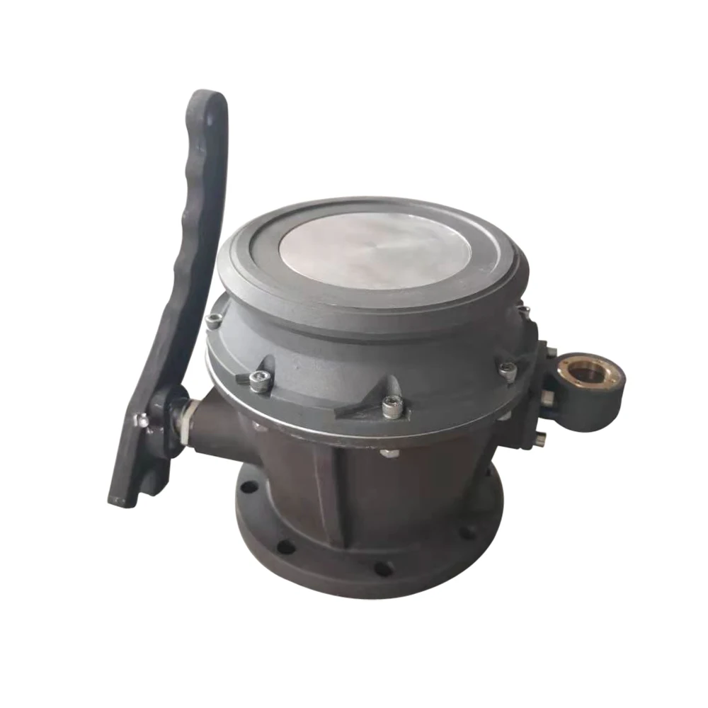 Fuel Tanker Truck API Adaptor Unloading Valve with Sight Glass