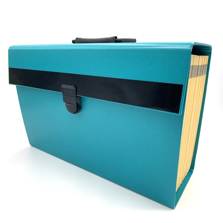 
Custom office cardboard a4 size document organizer expanding file folder 
