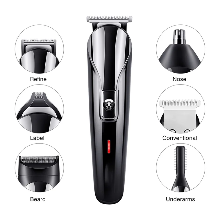 Professional Electric Rechargeable Nose and Ear Hair Trimmer Shaver Temple Cut Personal Care Tools For Men