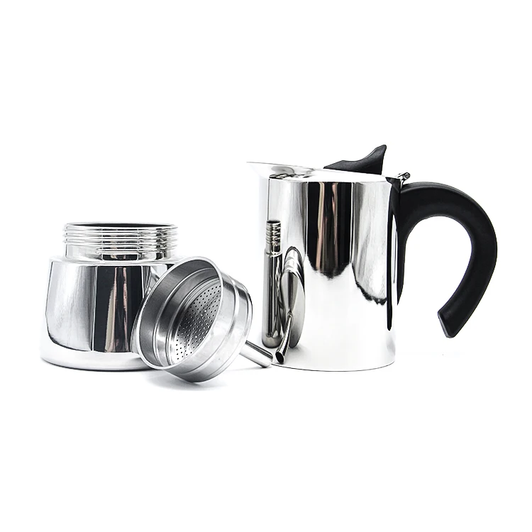
China supplier custom design portable specialty stainless steel filter coffee maker machine 