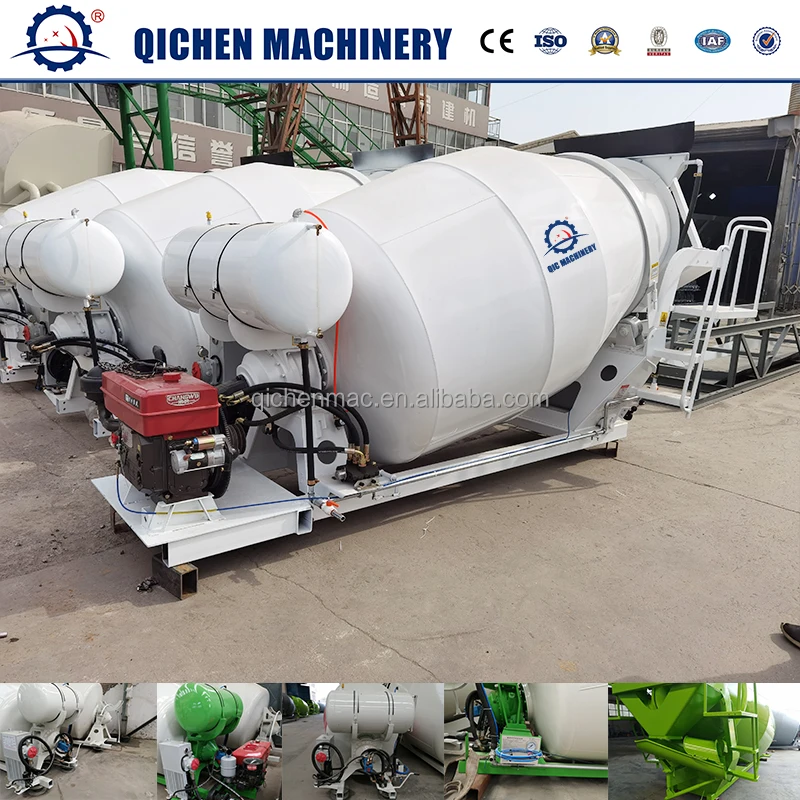 High quality 3m3 concrete mixer concrete mixing drum mobile concrete mixer drum