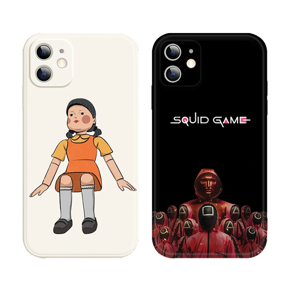 Mobile Phone Shell 2021 Fashion For iPhone 12/13 Squid Game Case