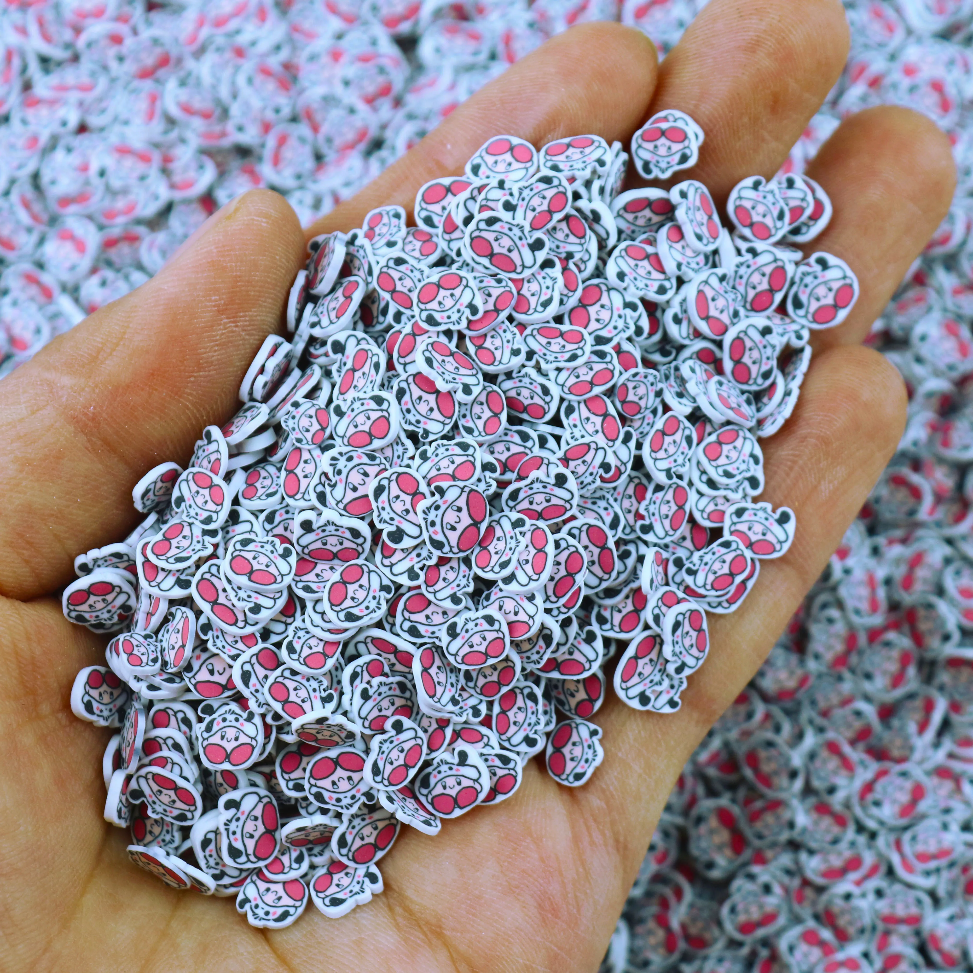 1KG Cartoon Character Sanlio Polymer Clay Sprinkles Slices Mix For Slime