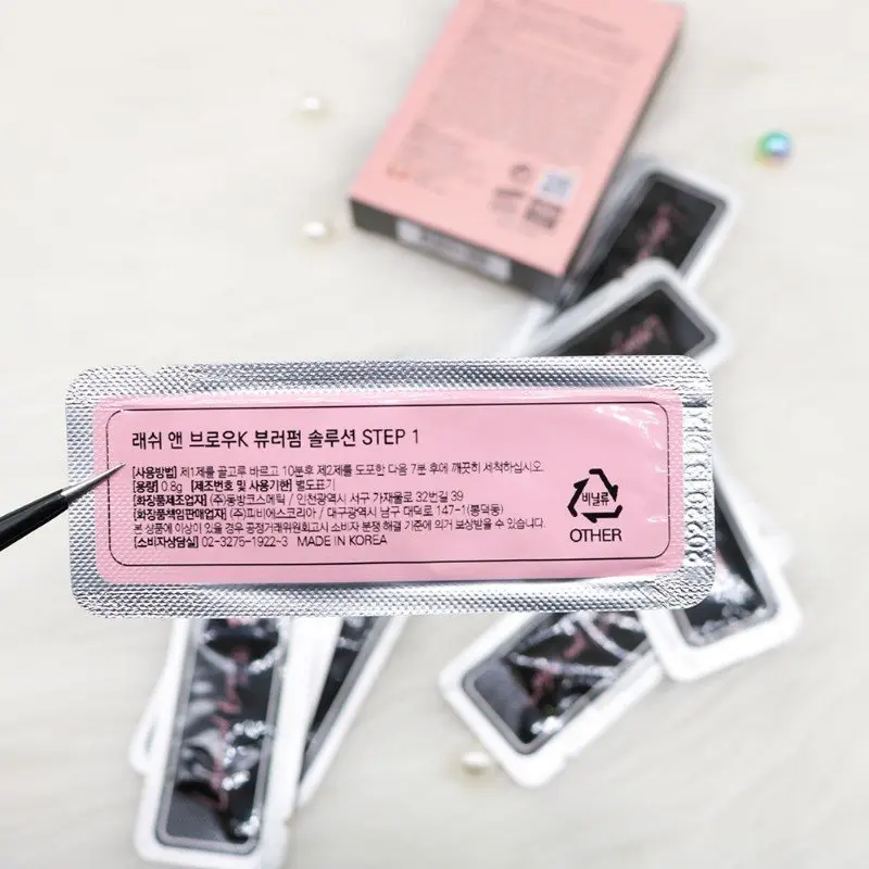 Without sodium bromate eyelash lifting Potion safe  tool Eyelash Curling Perming