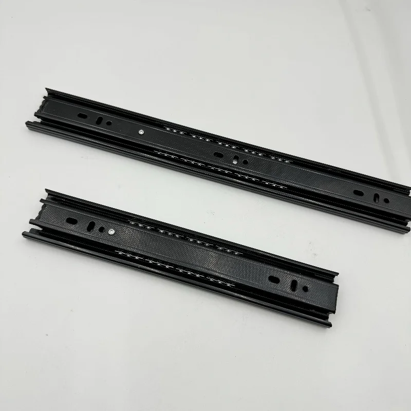 Furniture Fitting Drawer Runner Cold Rolled Steel Telescopic Channel Guide Metal Drawer Slider
