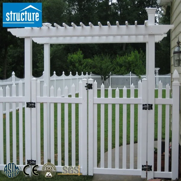 PVC Plastic Arbor Garden Trellis