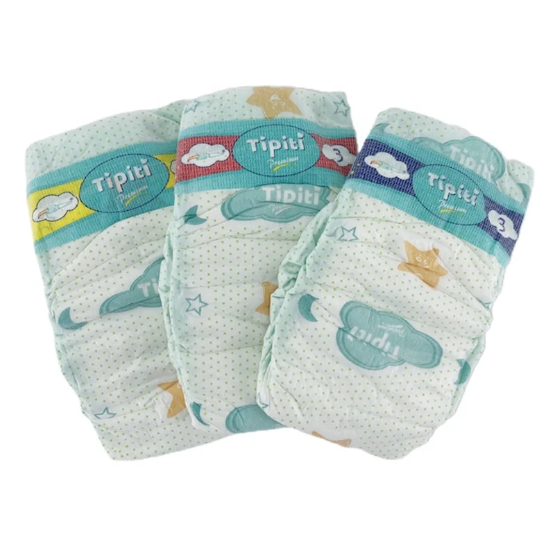 New Design Cheap Bulk Comfort Kid Diapers Wholesale Super Absorbent Newborn Cotton Baby Nappies