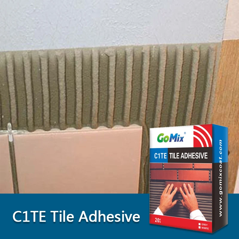 Non Slump Superior Adhesive Strength C1TE Ceramic Floor Tile Installation Glue Adhesive