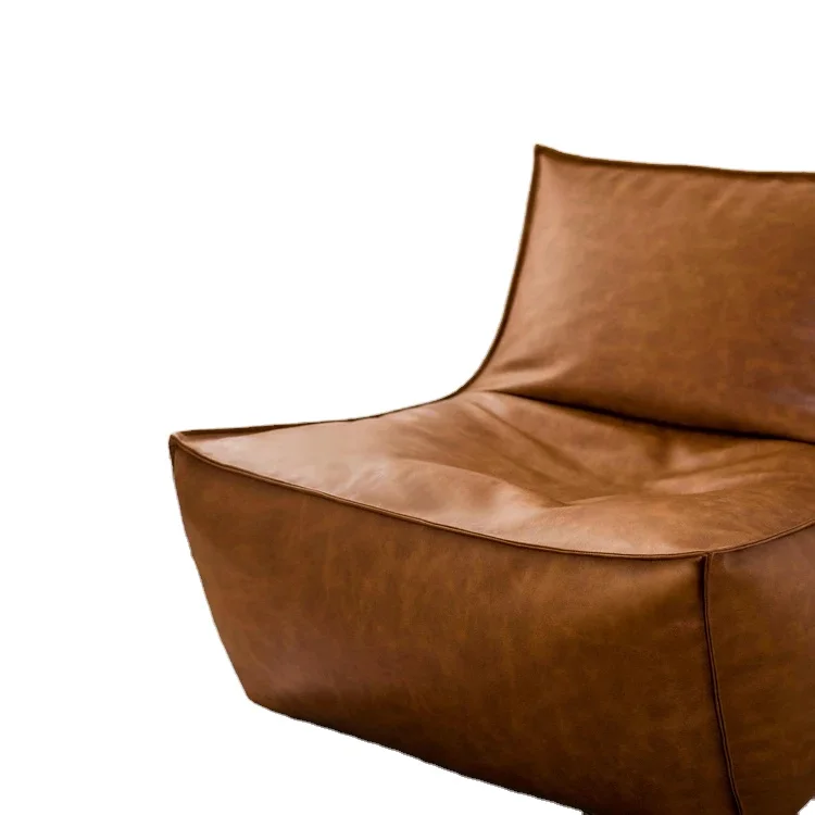 Bean Bag Chair Giant flannel cover no filling Furniture bed Big Sofa bed 6ft beanbag Cover living room sofas