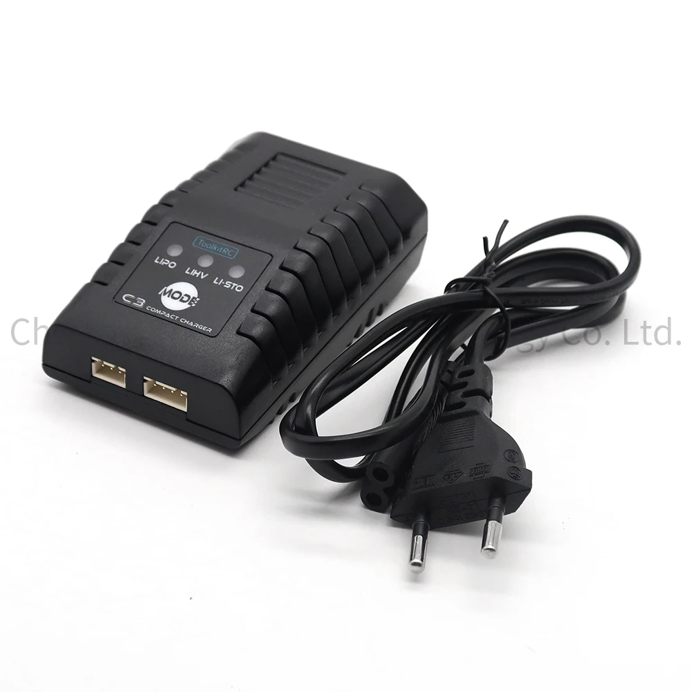 ToolkitRC C3 2-3S Lipo LiHV Charge Functionality Convenient One-touch Storage Mode Compact AC Balance Charger for RC Model