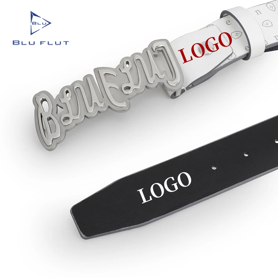 Manufacturer Custom Logo Cowhide Belt Buckle Women Men Belt Buckle Letter Stainless Steel Metal Buckle for Belts