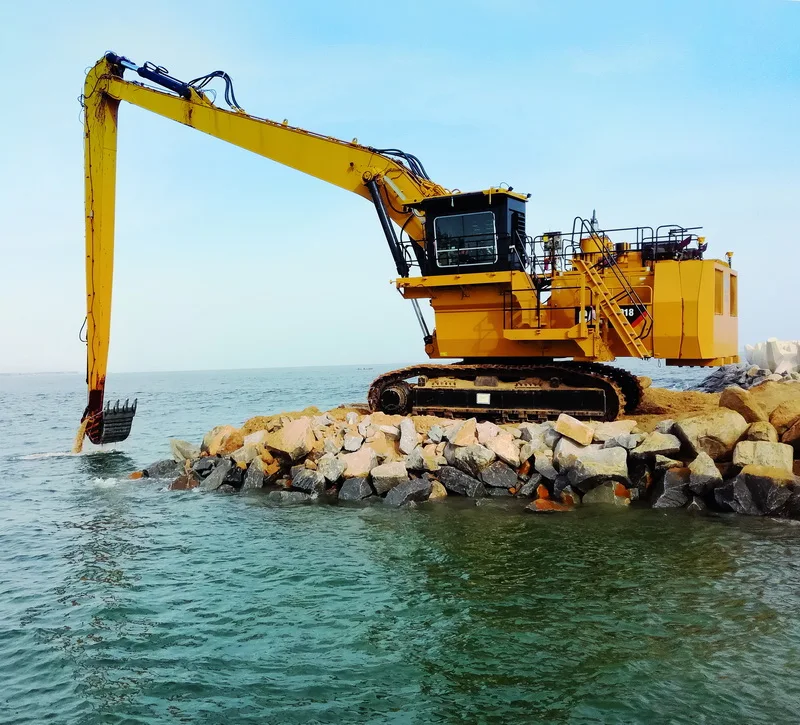 Advanced Technology Excavator Long reach boom and arm For Caterpillar Cat E70B/E110/E110B/E215/E235/E307/E311/E312/E322 on sale