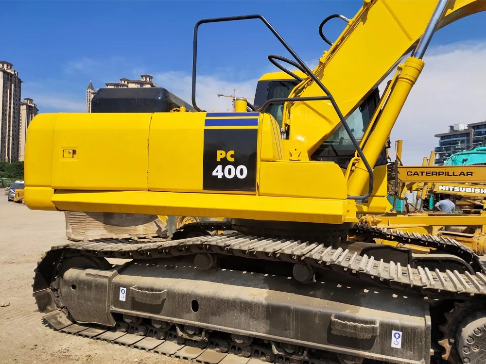 used Komatsu backhoe digger excavator komatsu hydraulic excavator pc400-7
