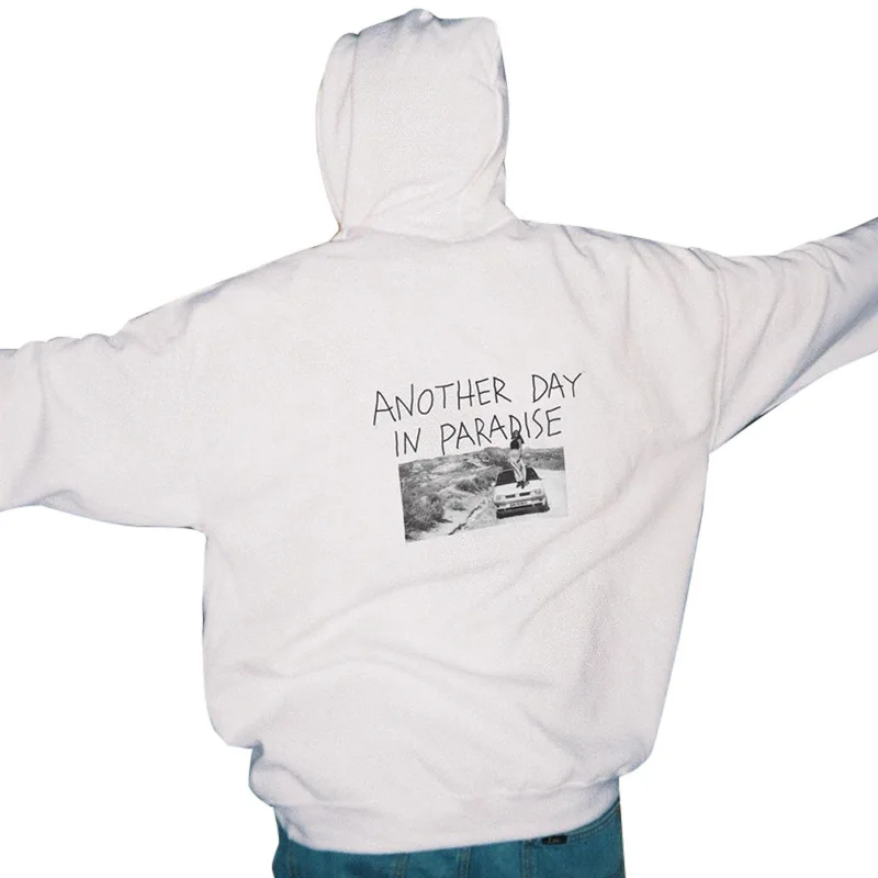 2021 Custom logo Back printed hoodies women 2021  autumn and winter clothing new fashion casual letter sweatshirt