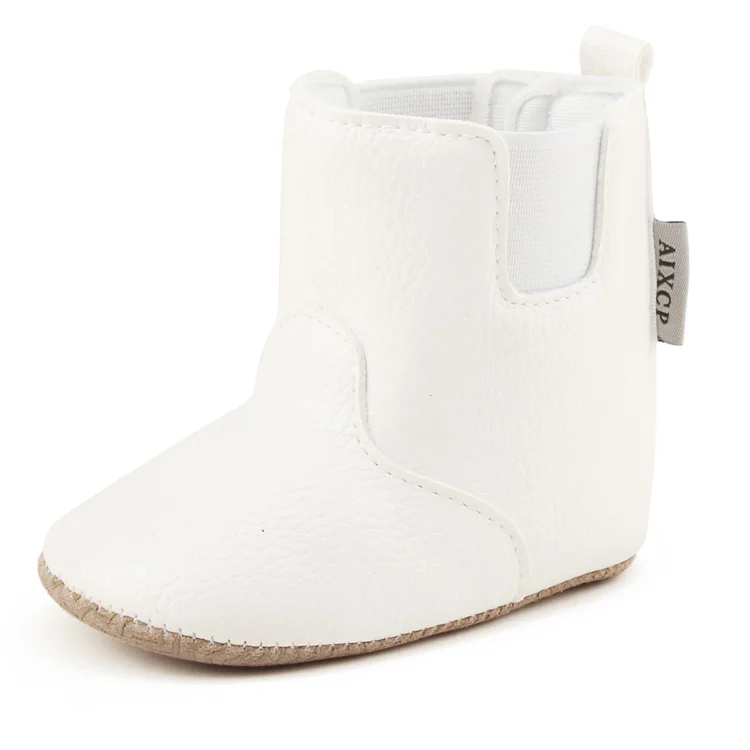 
Wholesale white winter warm middle soft sole snow boot prewalke boots beautiful baby shoes 