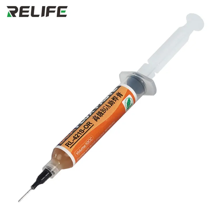 Высокое качество RELIFE RL-421S-UV шприц Тип пайки флюсовая паста для телефона инструменты