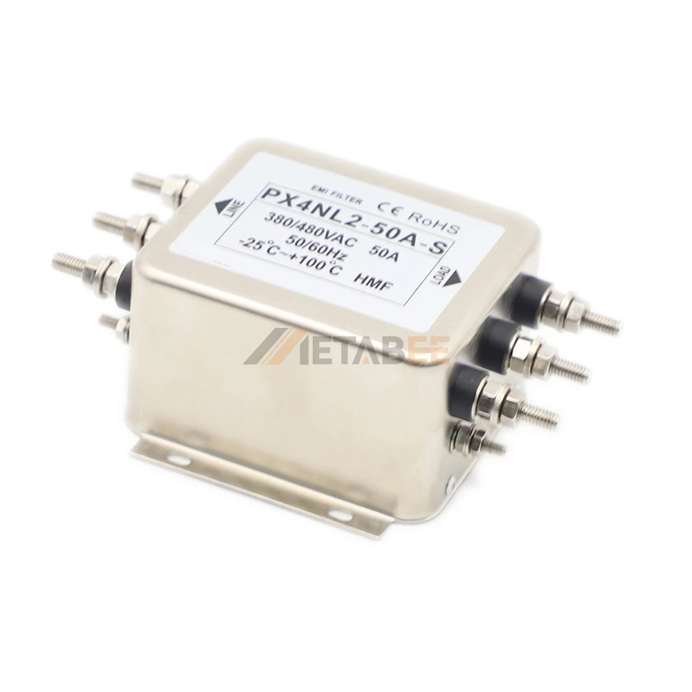 Одноступенчатый пластинчато-универсальная серия 115 250V AC EMI 10A линия 50/60 Гц Мощность шум электрическая фильтр