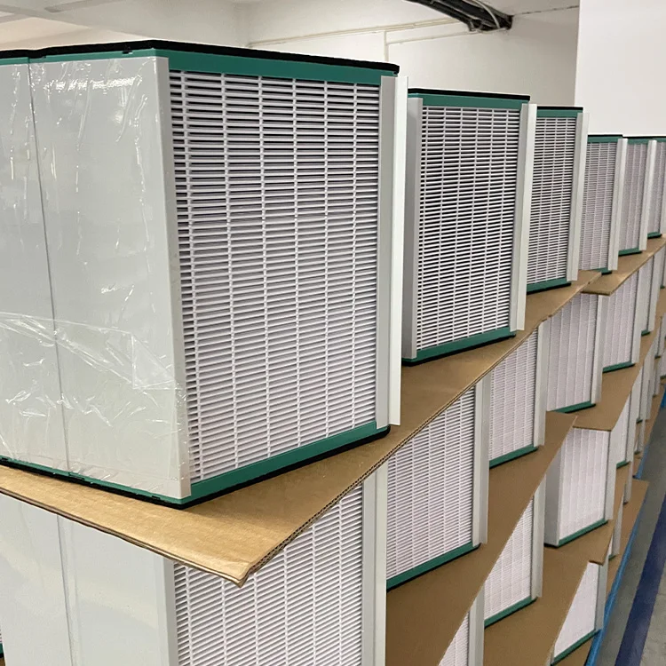 Air To Air Heat Exchanger Core --Cross Air Flow Square Cross Flow Heat Exchange Core