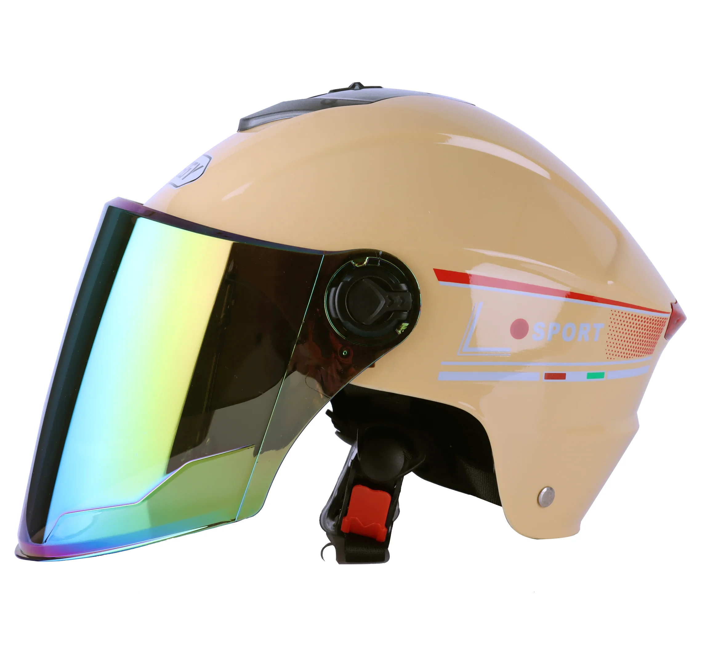 Hot Selling Double Lens  High Quantity Half Face Motorcycle   Helmets Motorcycle Motorcycle  Manufactures