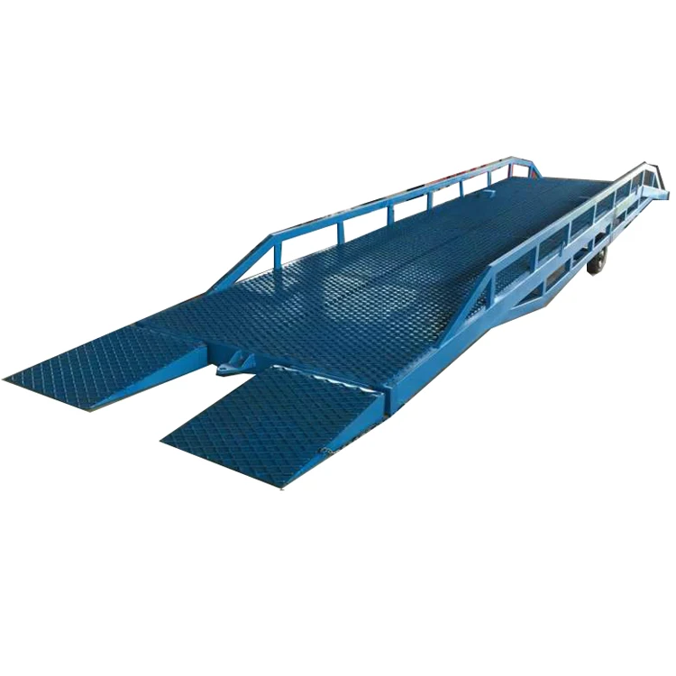 Good Price Mobile Loading Dock Yard Ramp for Sale Foshan Australia Orange Marketing Basic Mesh Steel Power Platform Technical