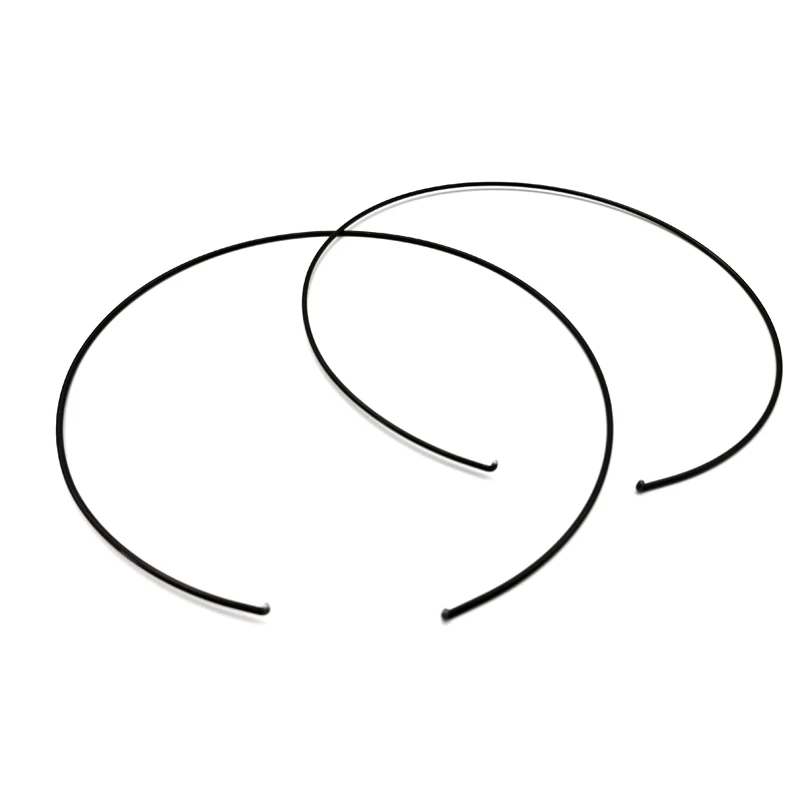 Hongsheng small stainless steel ring shape head hoop wire forming spring snap ring shape