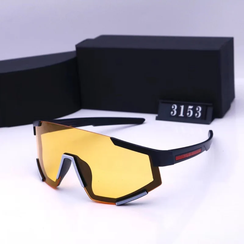 New Fashion Half Frame Sport Sunglasses Band Shield Special Half Rim Rider Driving Sun Glasses With Logo