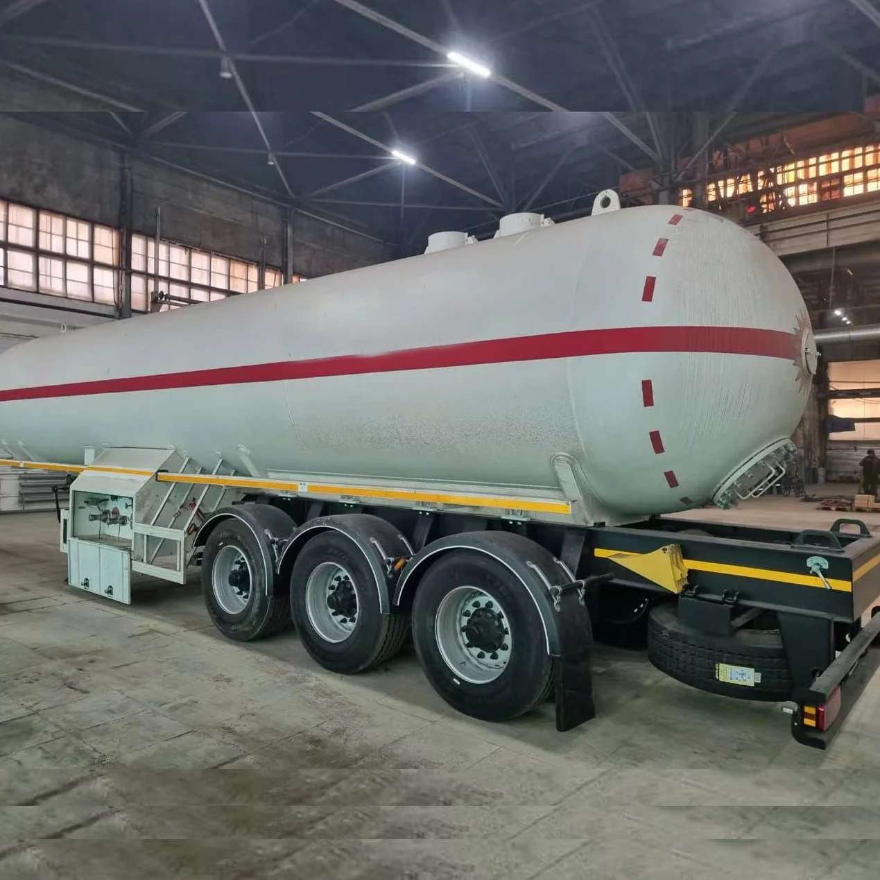 50000 литров LPG газовый бак полуприцеп танкер для транспортировки газа