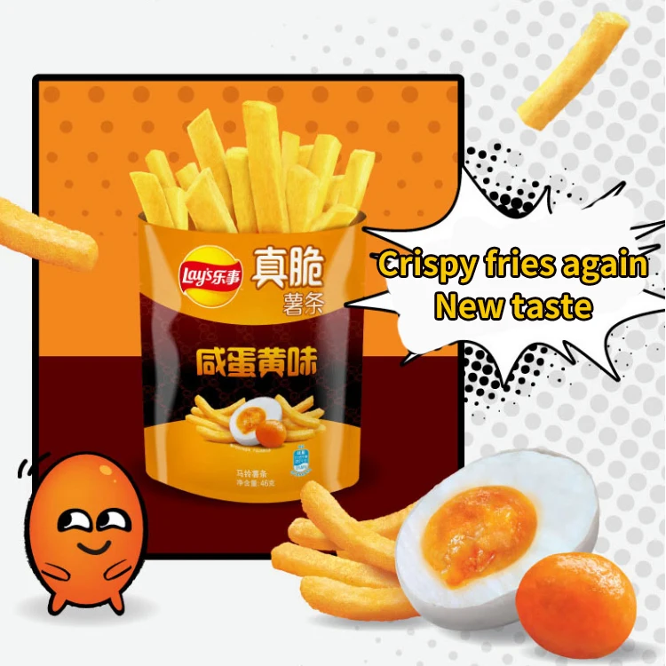 Lays crispy French fries Original tomato seaweed cheese butter potato chips