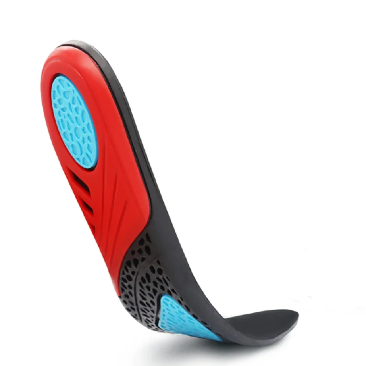 Высокоэластичная дышащая дезодорирующая спортивная стелька для поддержки стопы, впитывающая пот