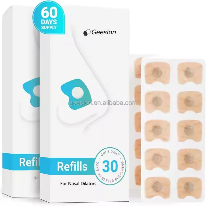 2024 New Product  Nose Nasal Strips Nasal Dilator Nasal Strips Magnetic