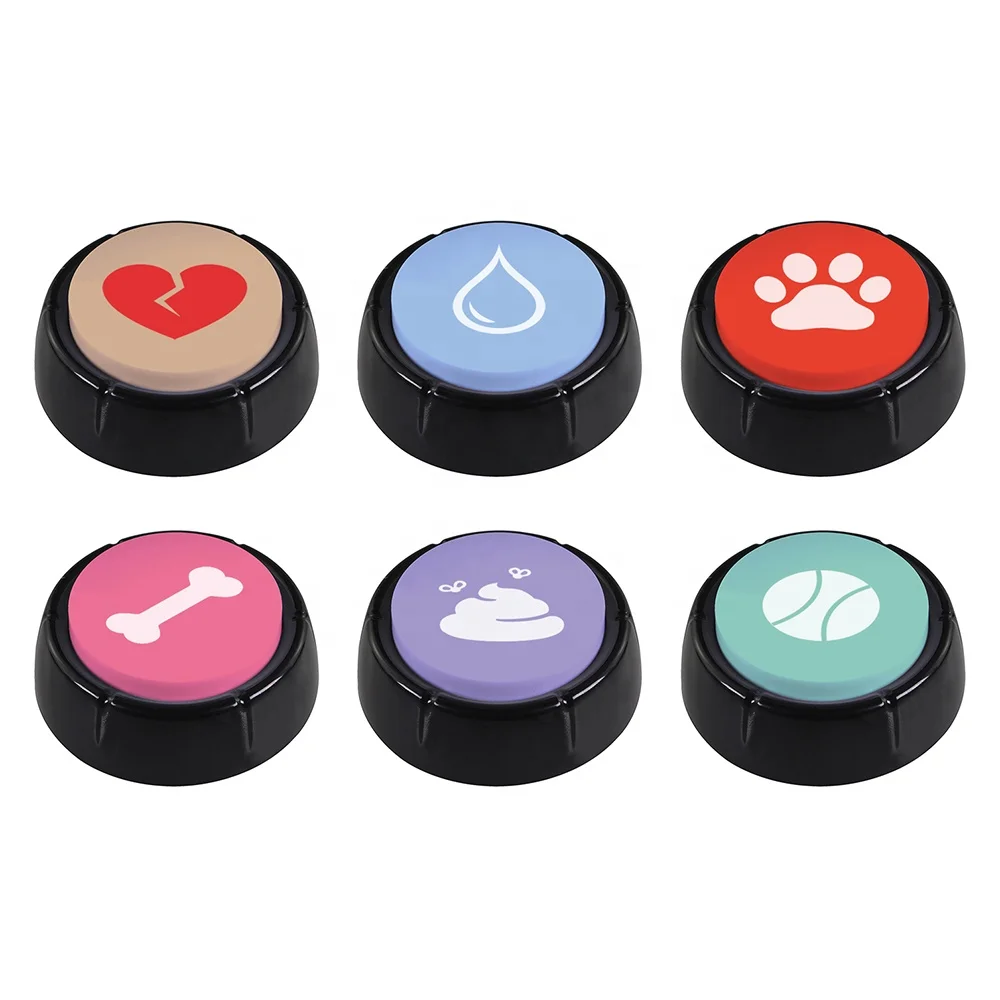 Custom sound easy button talking button sound buzzer with custom sound music printed logo imprint for promotional games gifts