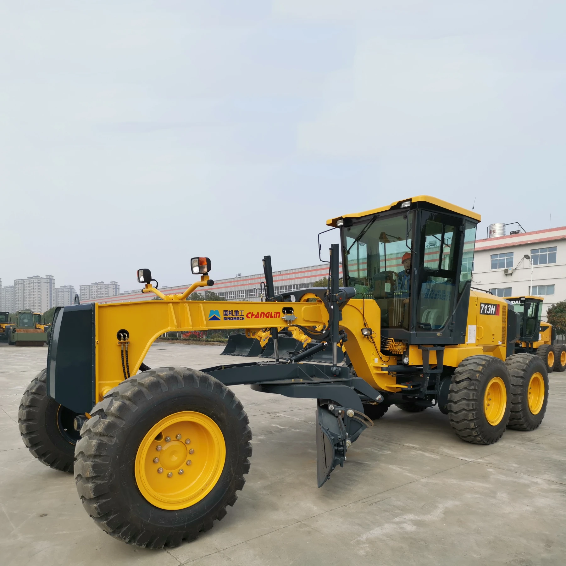 Construction Machinery Equipment PY130H Brand New Motor Grader Motor Grader Front Dozer With High Quality