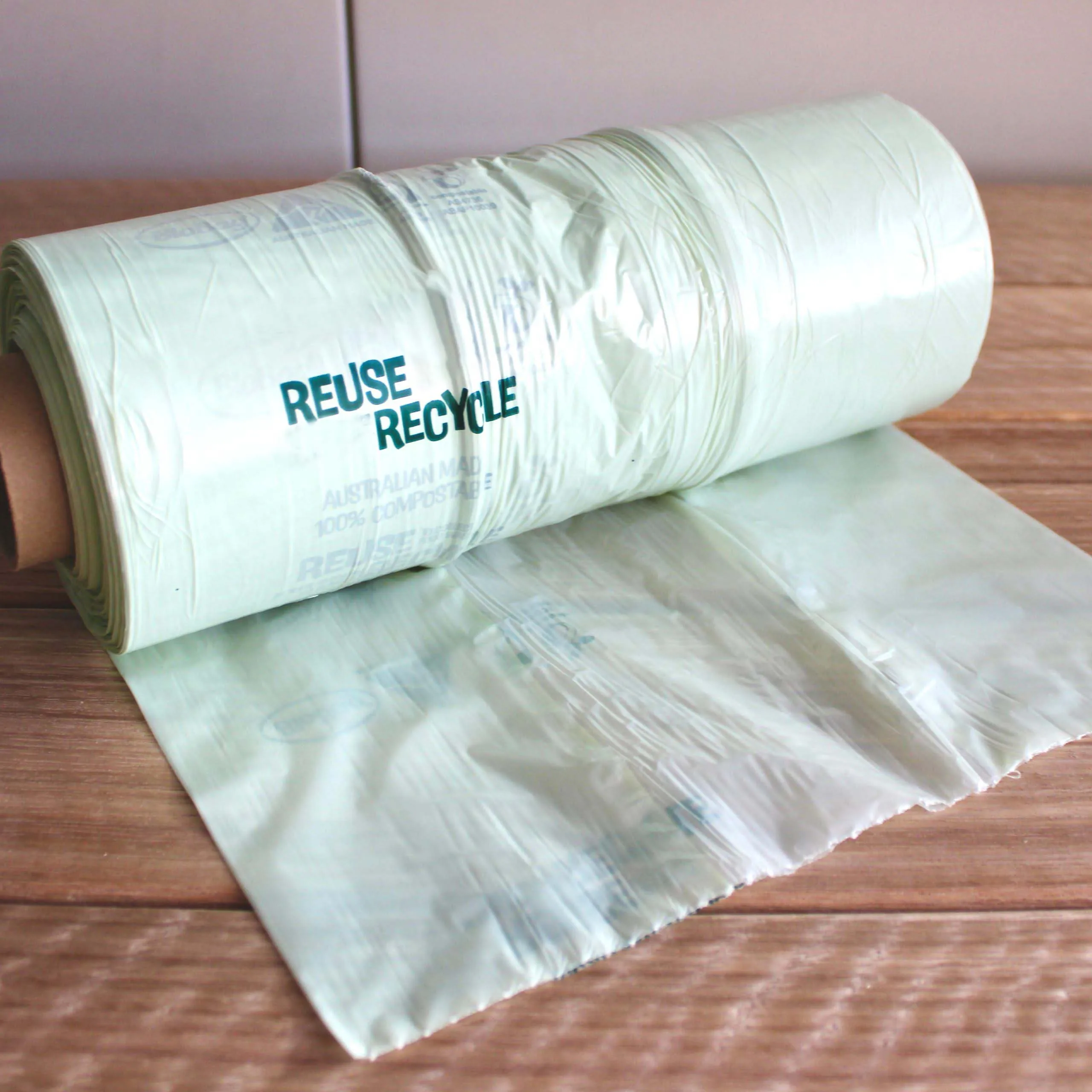 LDPE HDPE POLY polyethylene transparent plastic food fruit vegetable packaging supermarket flat produce bag on roll