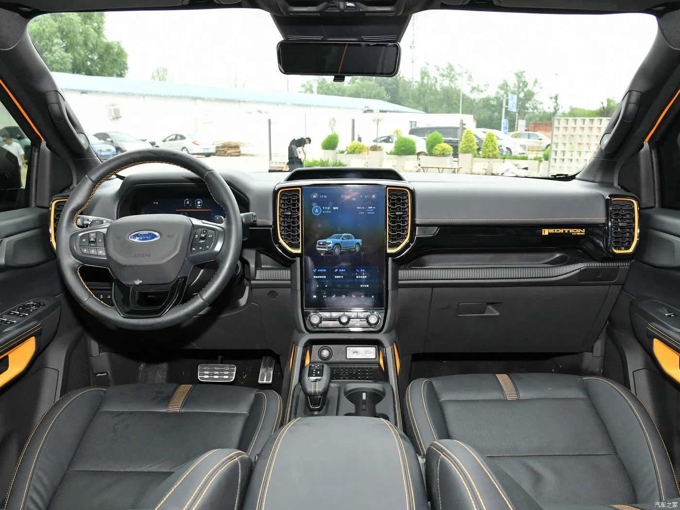 2023 pickup truck Ford Ranger 1st Edition, 2.3T gas 8at 258hp 4x4 awd off-road version, used chinese pickup trucks for sale