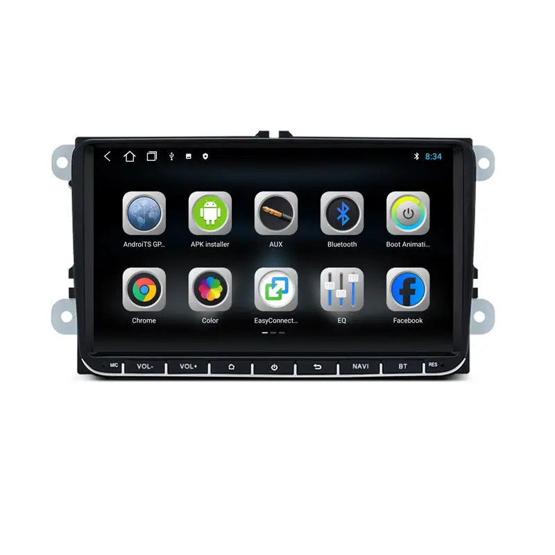 Factory Price 9inch GPS Navigation For VW Tiguan 2008 2009 2010 2011 2012 Android 8 Core Auto Radio No Car DVD Player Multimedia