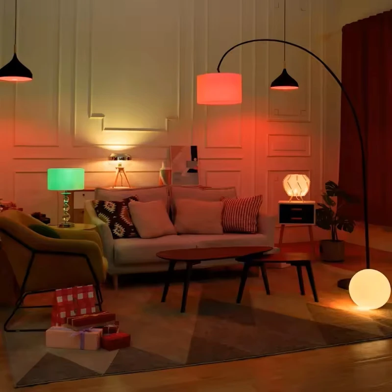 Fashionable Original Xia omi Mijia Mi Smart Portable  LED Bulb Essential (White and Color) Smart App Control E27 Blub GPX4021GL