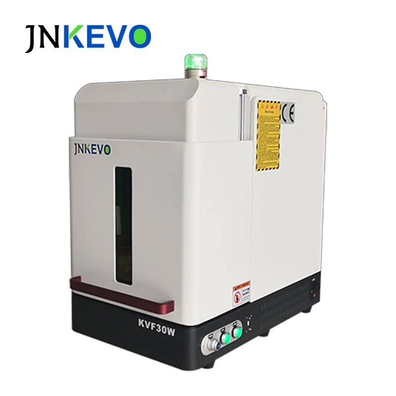 Китай JNKEVO Raycus/JPT Mopa цветной закрытый волоконный лазерный маркер/Маркировка/гравировальная машина 20 Вт 30 Вт 50 Вт с крышкой
