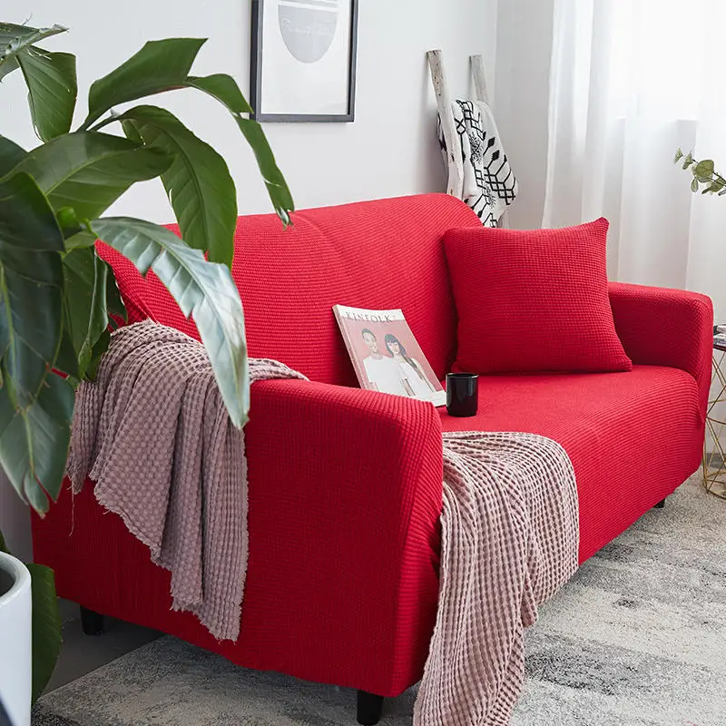 chat me for free sample corner sofa cover 3 seats thickened stretch Sofa Slipcovers used for  leather sofa