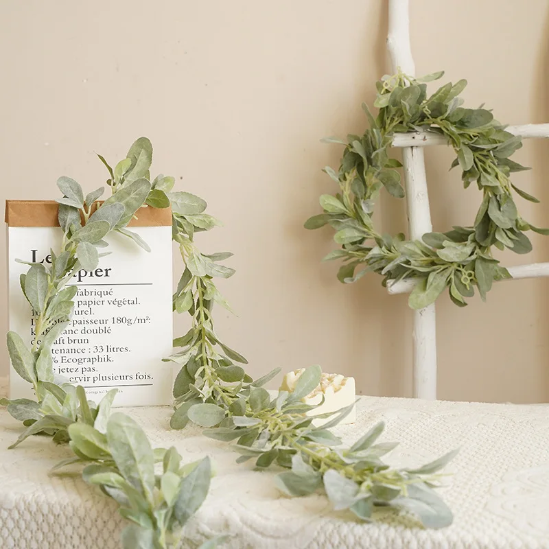 Factory Wholesale Artificial Decorative Garland High Quality Faux Home Decoration