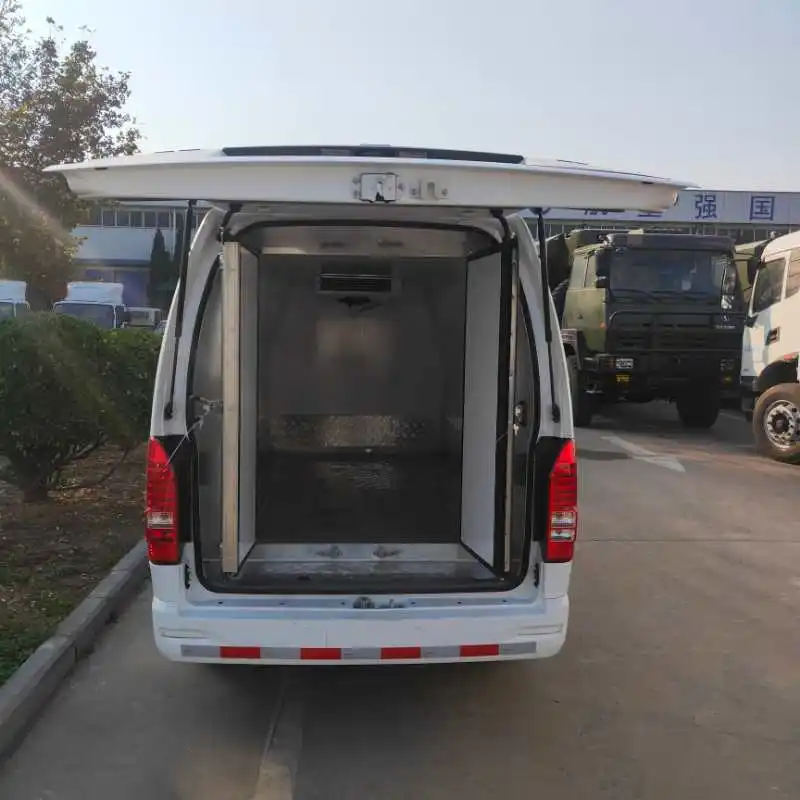  Bai Qin 4x2 5 куб. М новый энергосберегающий мини-автобус Электрический РЕФРИЖЕРАТОРНЫЙ